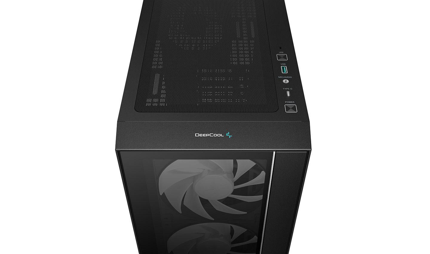 Caixa PC DEEPCOOL MATREXX 55 V4 C (ATX, micro ATX, Mini-ITX - ATX, PS2 - Midi Tower - Preto) — miniatura 7