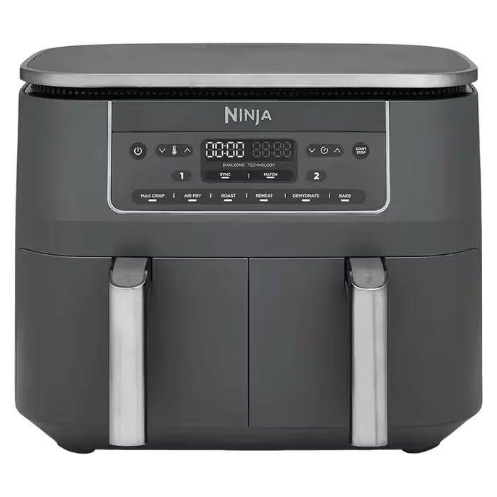 Fritadeira de Ar Independente NINJA DZ300EU (2470 W - 240 °C - Toque - Cinzento), miniatura 2