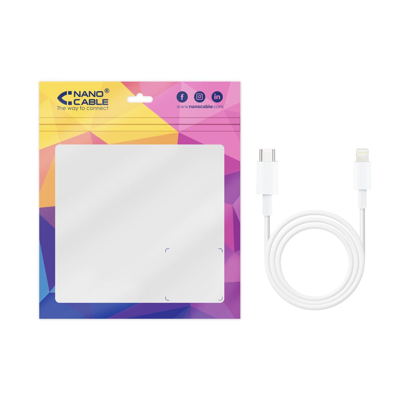 Cabo TOOQ 10.10.0602 (2 m - USB C - Branco) — miniatura 8
