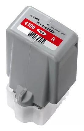 Tinteiro CANON PFI-4100R (760 páginas a cores - Vermelho)