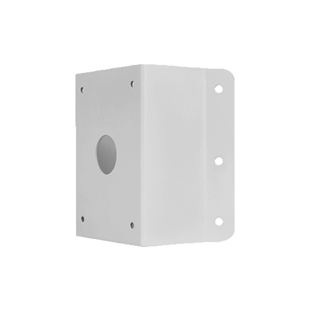 Suporte de Esquina para Câmaras Motorizadas UNIVIEW UV-TR-UC08-B-IN (215 x 230 x 127 mm - Branco)
