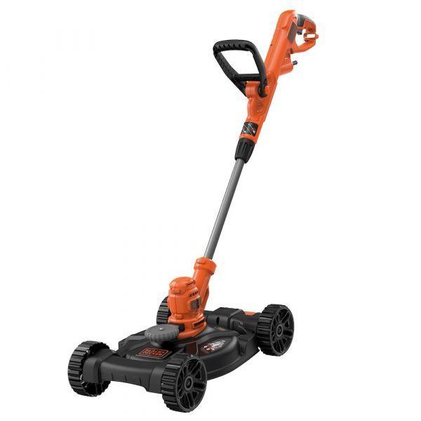 Aparador de Relva 3 em 1 BLACK+DECKER BESTA530CM-QS (550 W - 30 cm - Preto e Laranja)