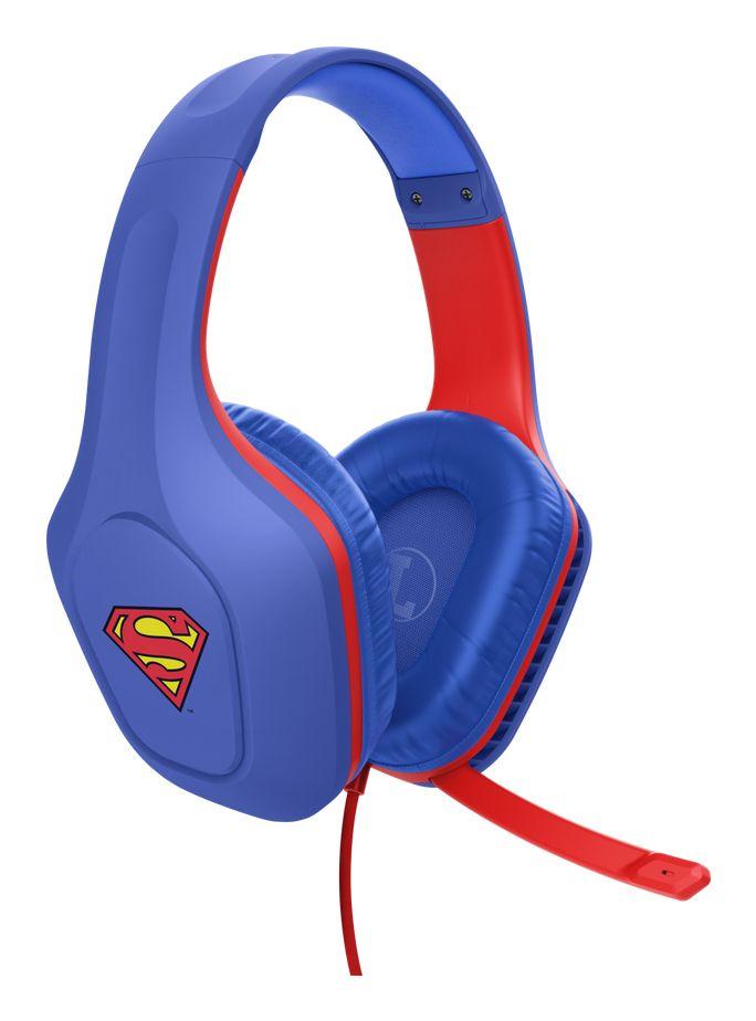 Headset Gaming TRUST GXT 416SM Zirox Superman (Binaural - Com fios - Circum-aural - Azul e Vermelho), miniatura 4