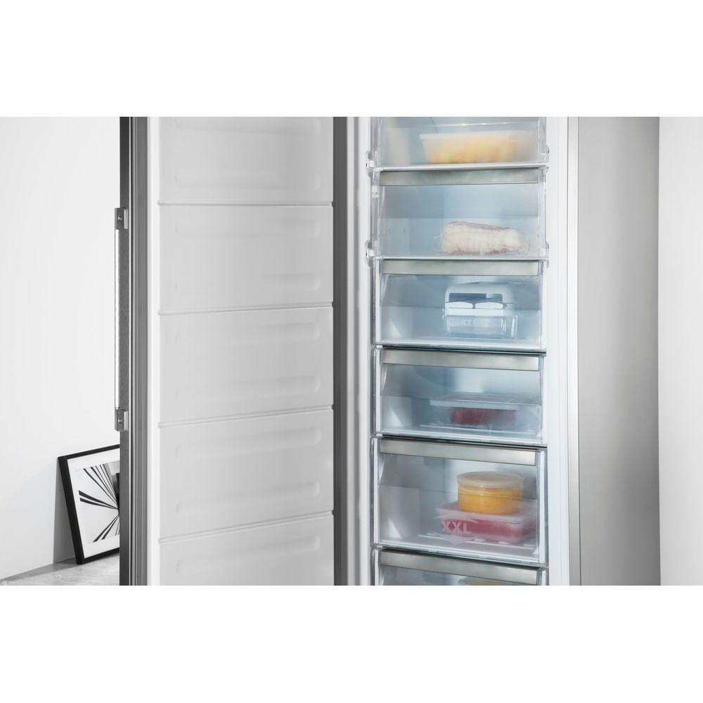 Arca Vertical Independente WHIRLPOOL UW8F2YXBIF2 (Altura 187,5 cm - 188 cm - 60 cm - Inox) — miniatura 6