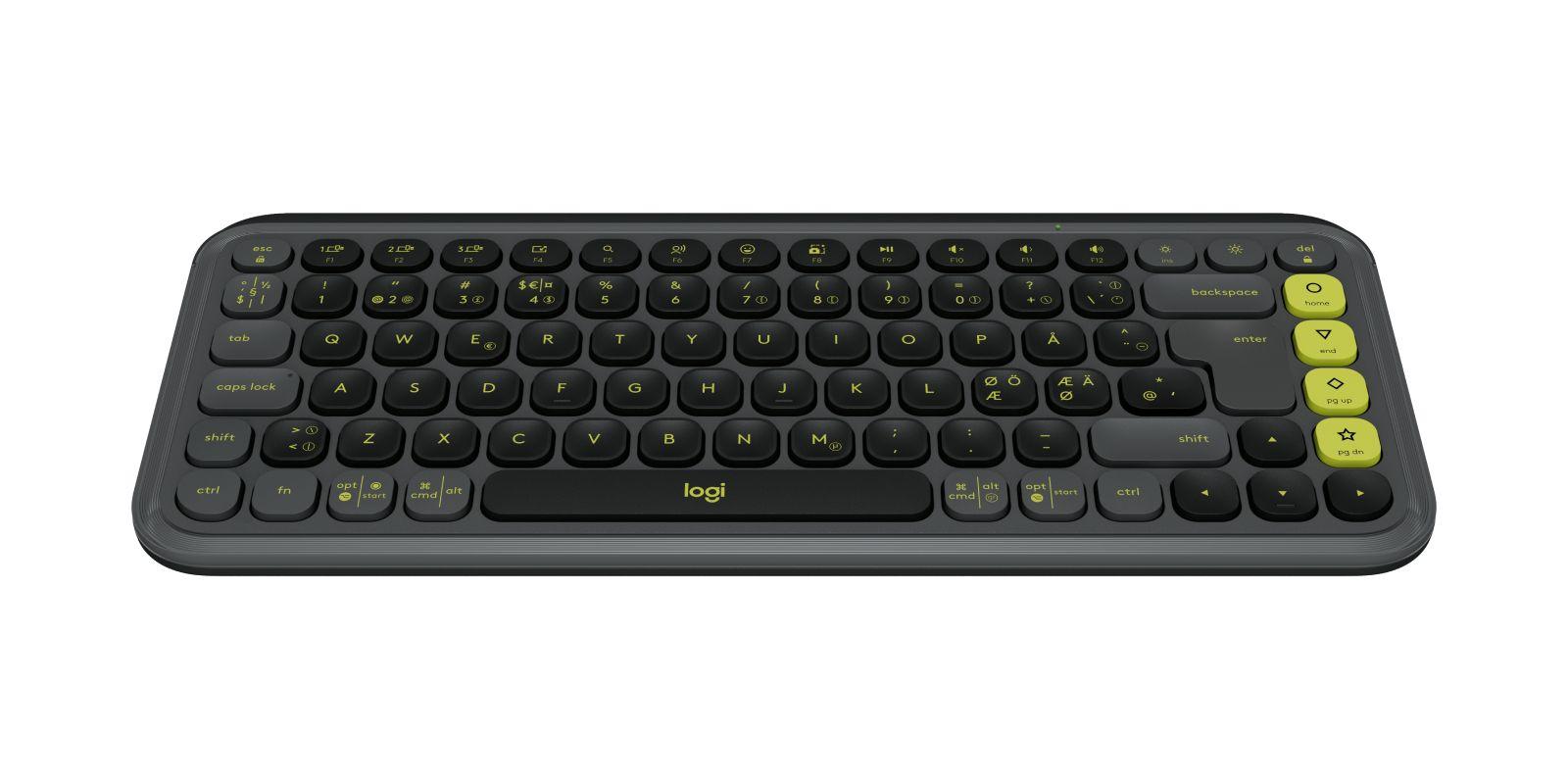 Teclado LOGITECH POP Icon Keys (Nórdico - Teclas tesoura - Mini - Grafite) — miniatura 3