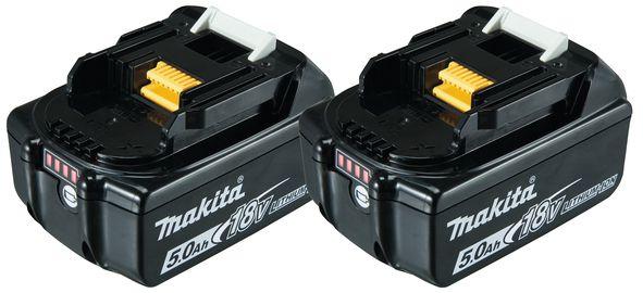 Conjunto de Baterias MAKITA Energy Kit 197288-2 (2x BL1850B - 18V - 5Ah), miniatura 2