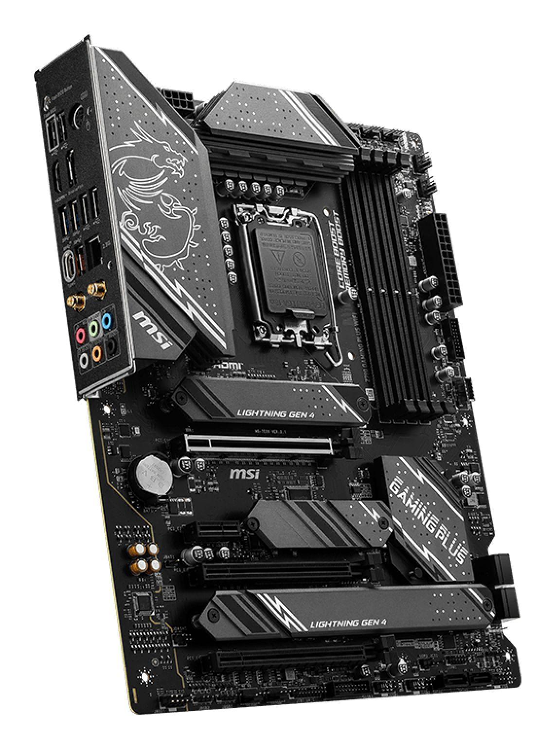 Motherboard MSI Z790 GAMING PLUS WIFI (LGA 1700 - ATX - DDR5-SDRAM - Preto), miniatura 4