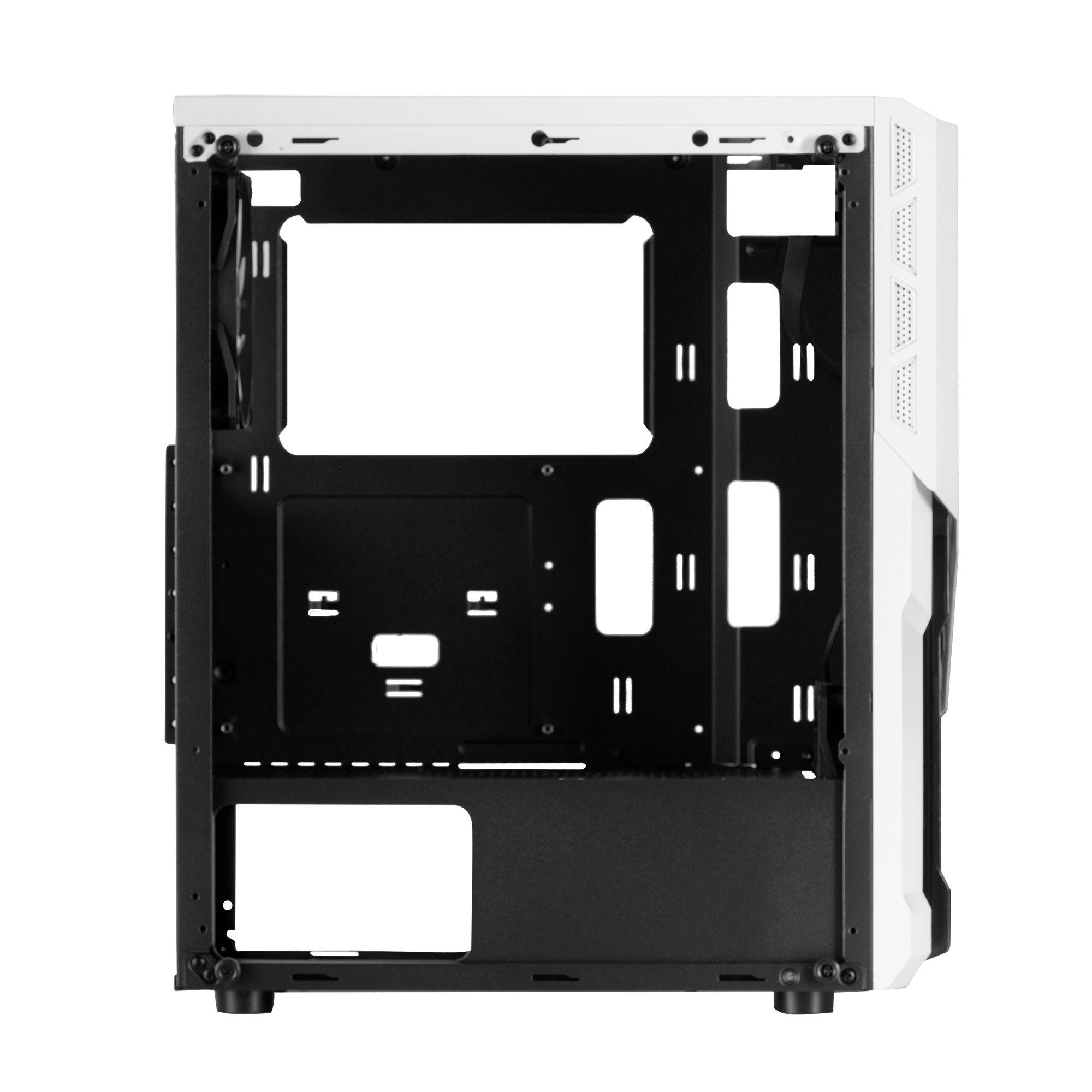 Caixa ATX MARS GAMING MC-X2 (ATX, Micro ATX, Mini-ITX - Torre - FRGB - Branco) — miniatura 5