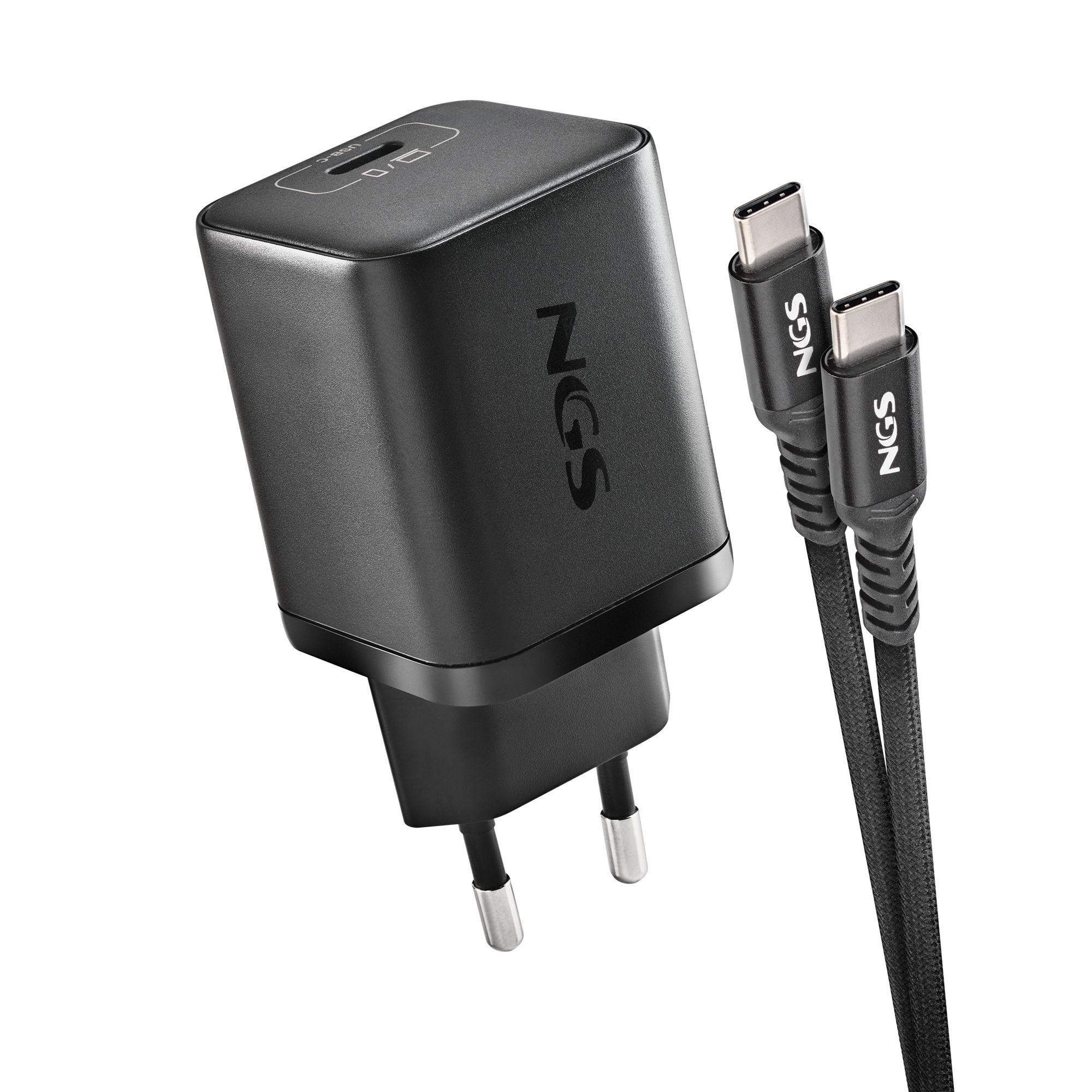 Carregador de Portátil NGS BUD65W-AC (65 W - 1.3 A - 3,25 A - Preto), miniatura 4