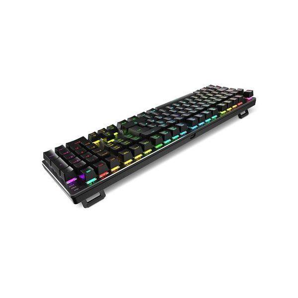 Teclado SHARKOON SKILLER SGK36W (QWERTZ - Huano Red - Tamanho completo - Preto), miniatura 6