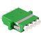 Adaptador de Fibra Óptica LOGILINK FA04LC6 (LC Duplex Quad para SC Duplex - Verde), miniatura 3