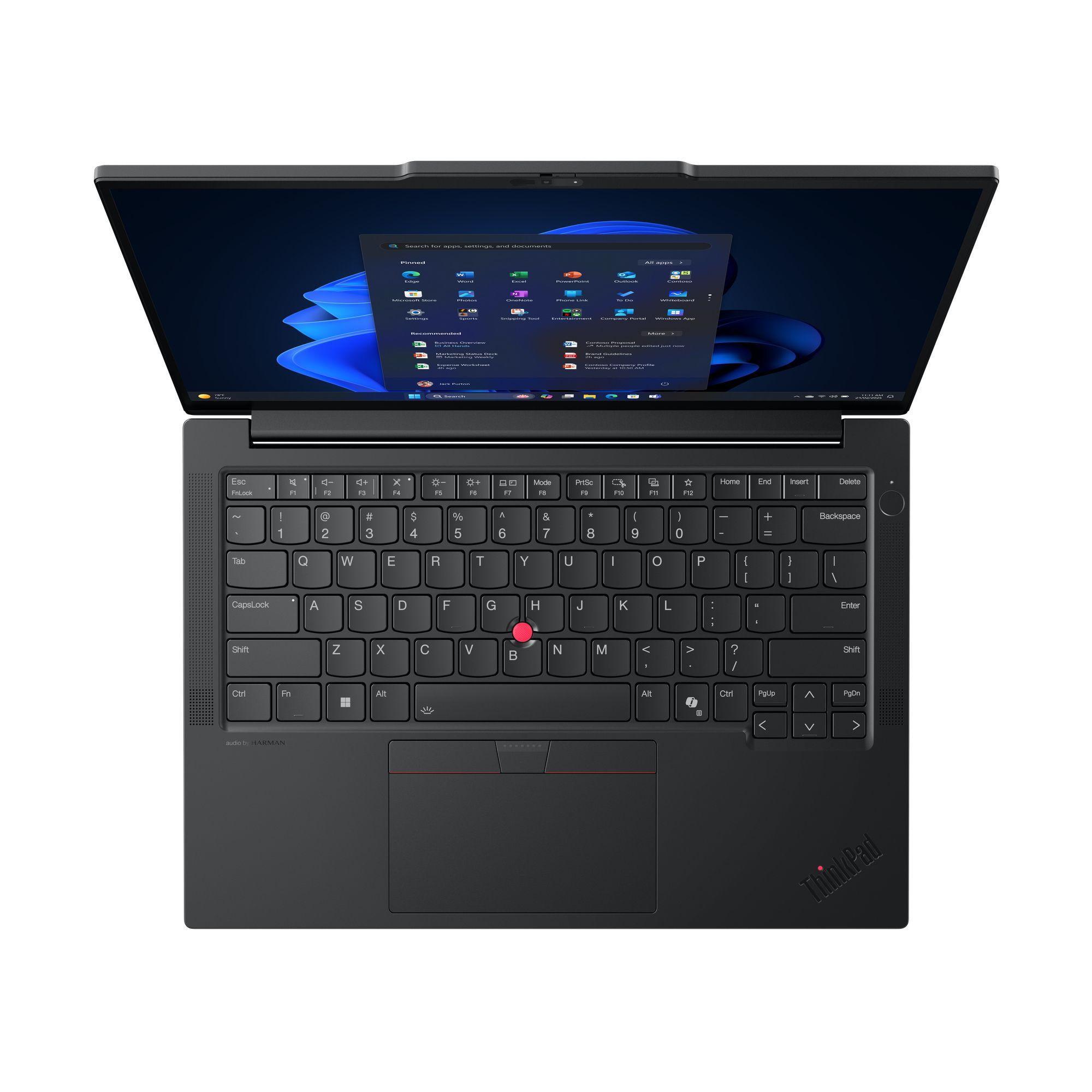 Computador Portátil LENOVO ThinkPad E14 Gen 7 (AMD) 21T0004UGE (Windows 11 Pro, 64 bits - 16 GB - 14" - Preto) — miniatura 4