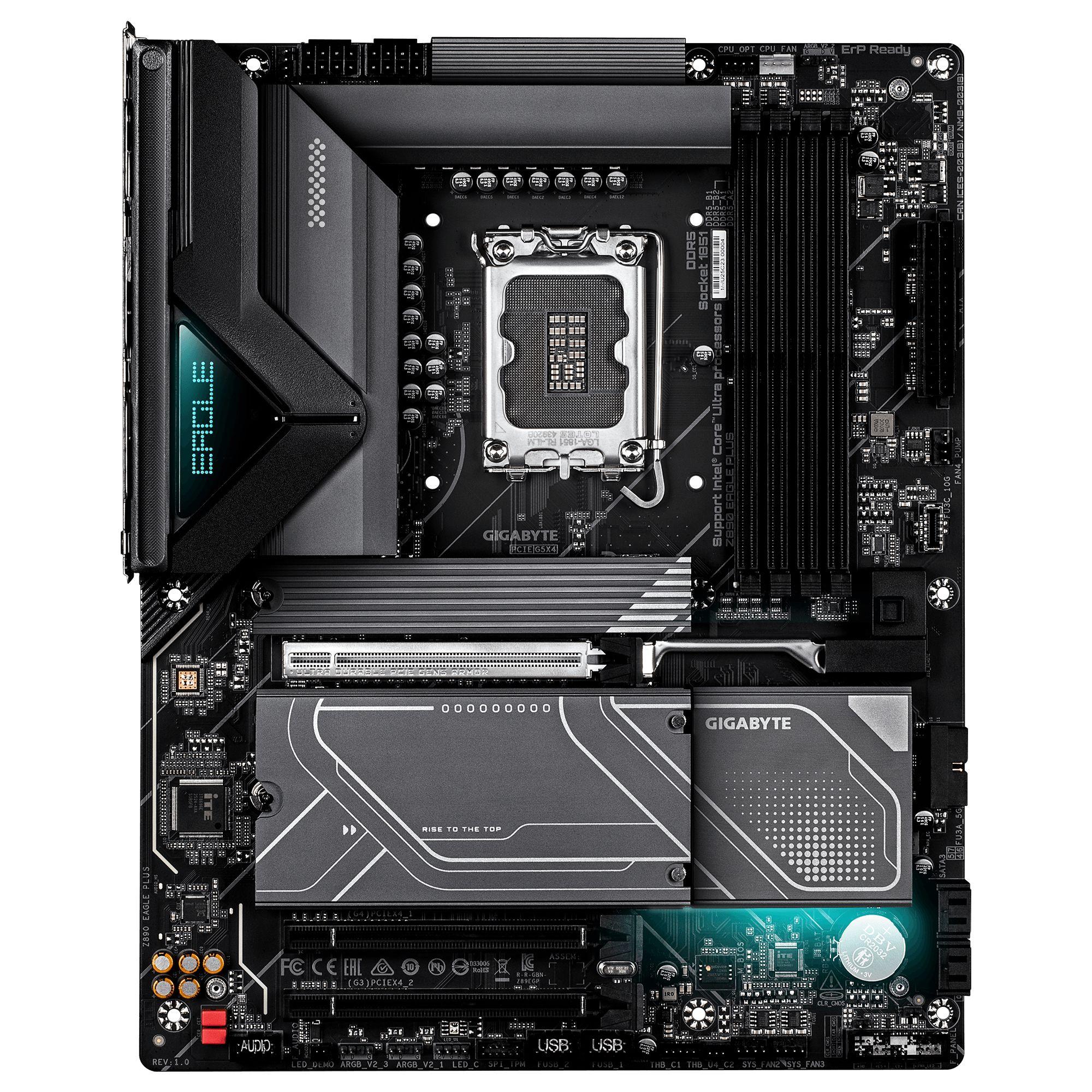 Motherboard GIGABYTE Z890 EAGLE PLUS (LGA 1851 (Socket V1) - Intel Core Ultra - ATX - Preto), miniatura 2