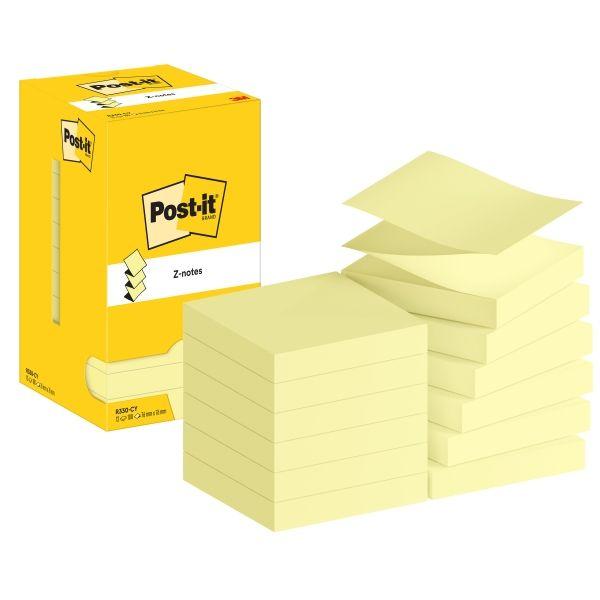 Bloco de Notas Autocolantes POST-IT R330-CY (Papel - Amarelo)