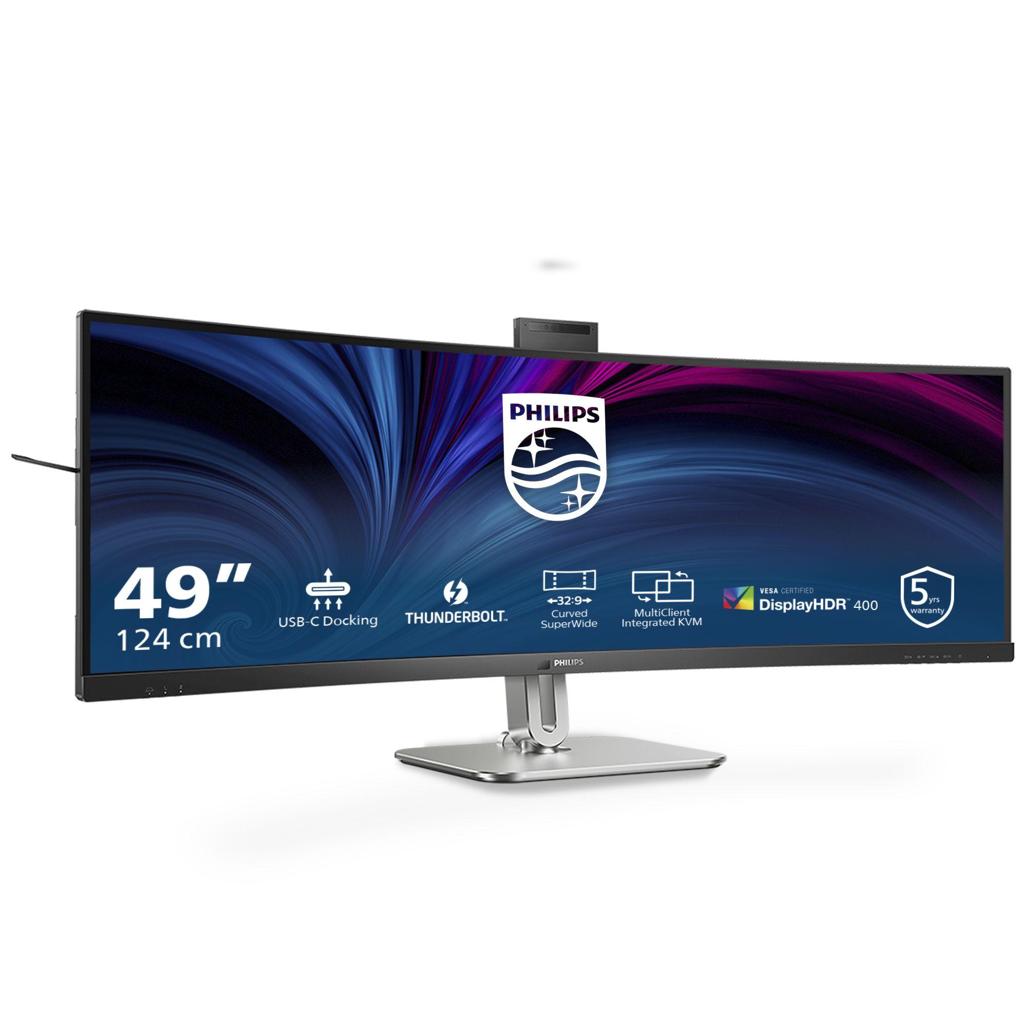 Monitor PHILIPS 49B2U6903CH/00 (48,8" - VA - 100 Hz - Cinzento) — miniatura 2