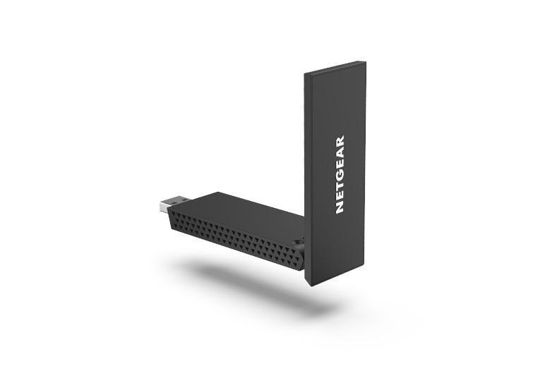 Adaptador USB Wi-Fi NETGEAR A8000 (Wi-Fi 6E - 600, 1200 Mbit/s - 3.2 Gen 1 - Preto), miniatura 2