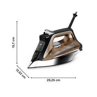 Ferro de Engomar ROWENTA DW8203D1 (2800 W - 0,31 l - Microsteam 400 HD soleplate - Preto, Bronze e Prateado) — miniatura 3
