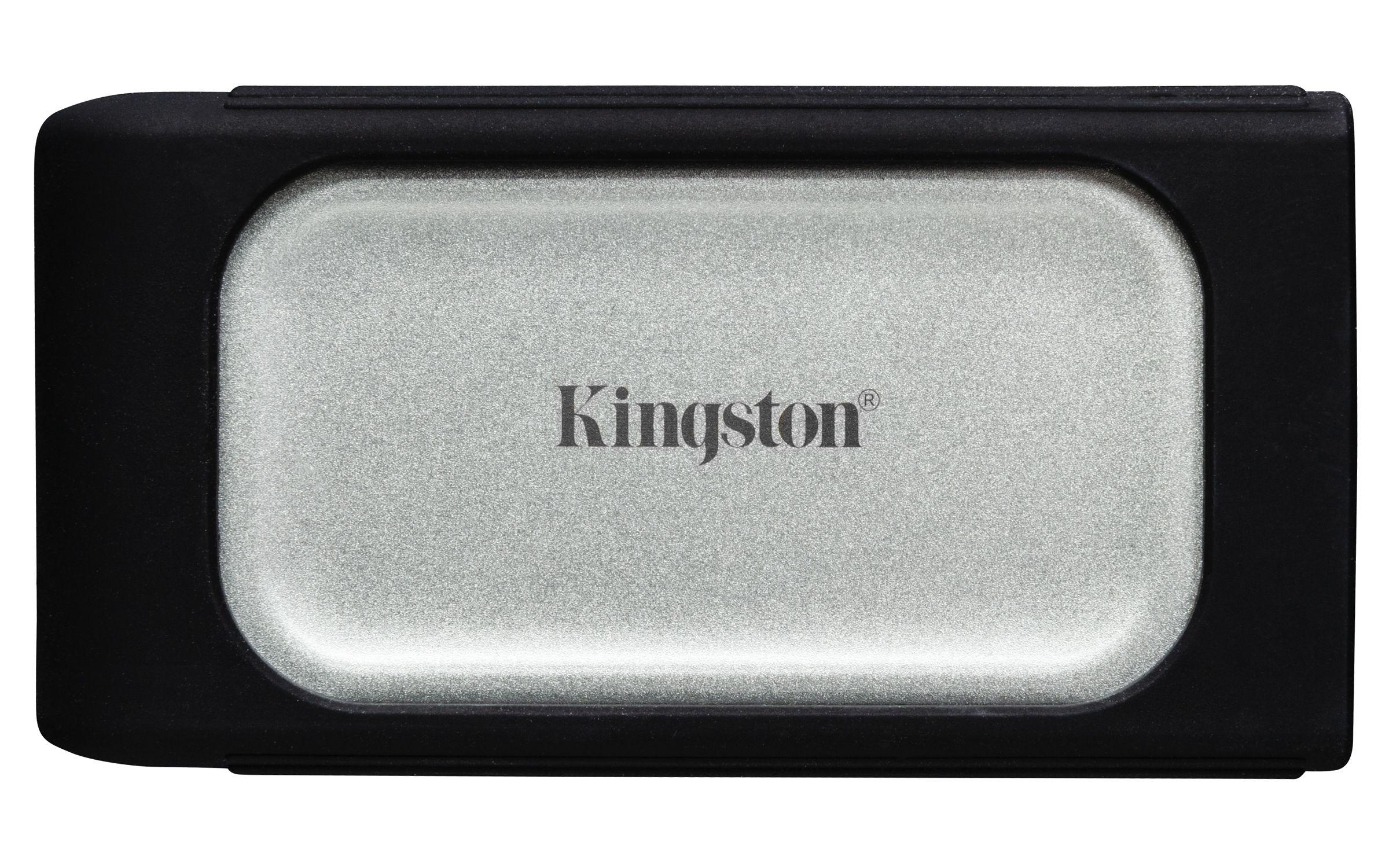 SSD KINGSTON XS2000 SXS2000/1000G (1 TB - 2.5" - USB 3.2 Gen 2x2 - Preto e Prateado) — miniatura 3