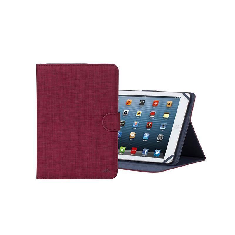 Bolsa para Tablet RIVACASE Biscayne 3317 (Microfibra, poliéster - Vermelho)