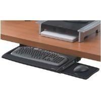 Bandeja para Teclado FELLOWES Deluxe Office Suites 8031201 (Universal para teclados - Preto)