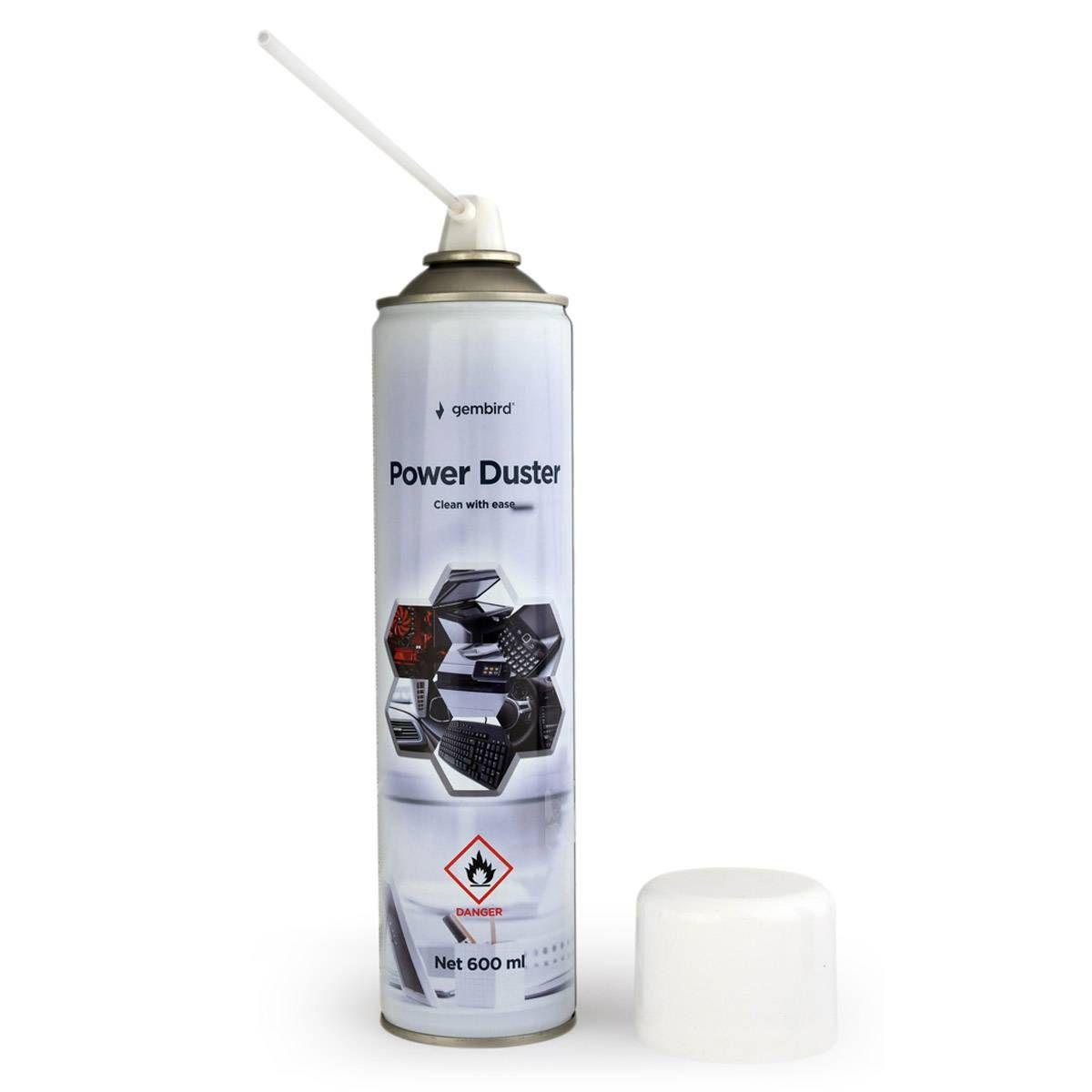 Spray de Ar Comprimido para Limpeza GEMBIRD CK-CAD-FL600-01 (Preto, Vermelho e Branco) — miniatura 2