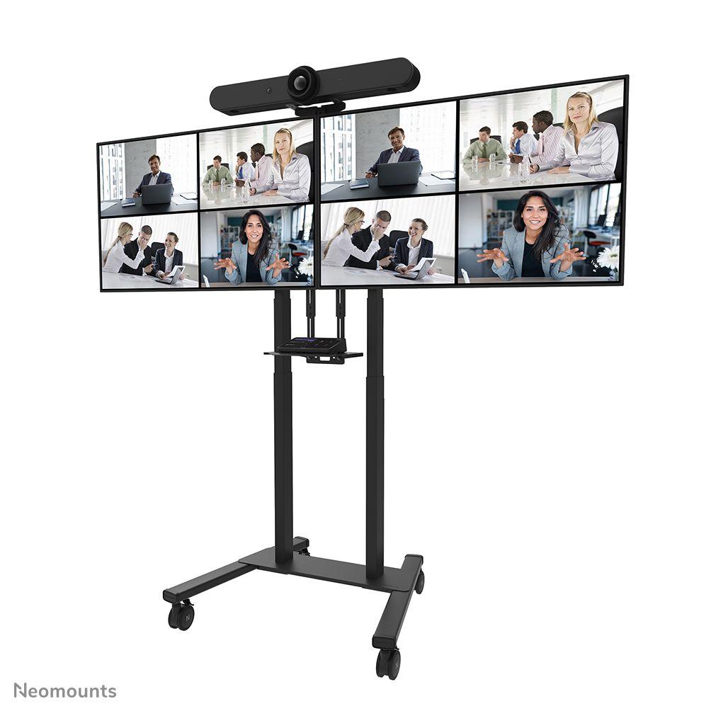 Adaptador Duplo para Suporte de Televisão NEOMOUNTS ADM-875BL2 (800 x 400 mm - 100 x 100 mm - 165,1 cm - Preto), miniatura 7