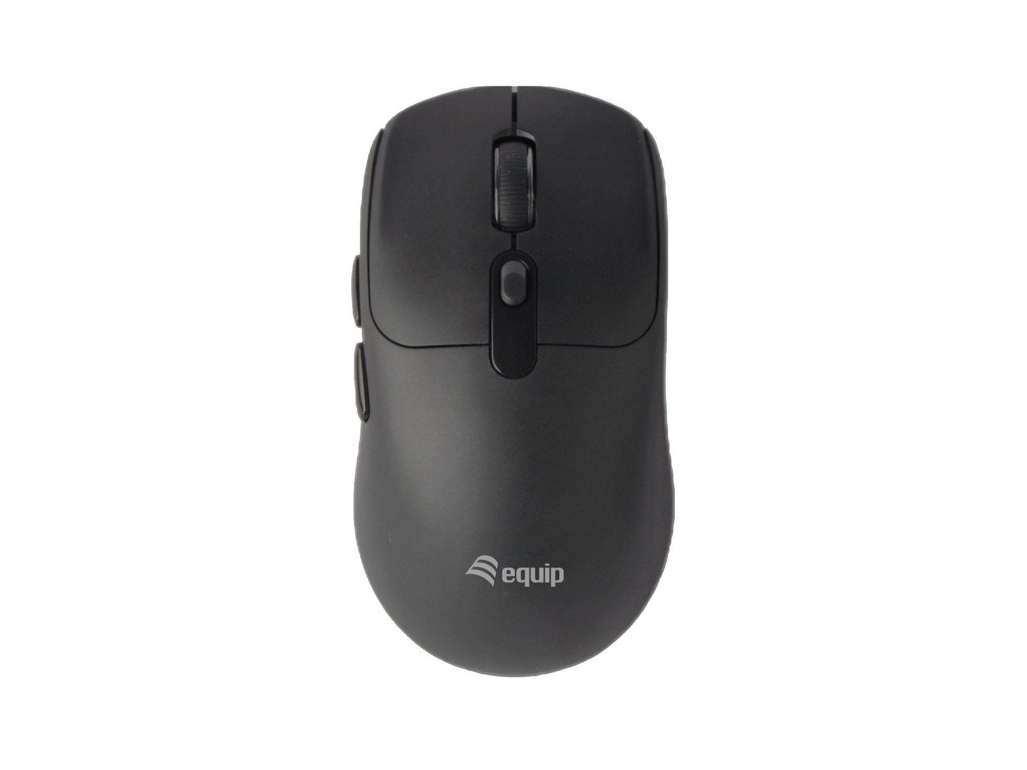 Rato EQUIP 245123 (Ambidestro - 1600 DPI - Ótico - Preto)