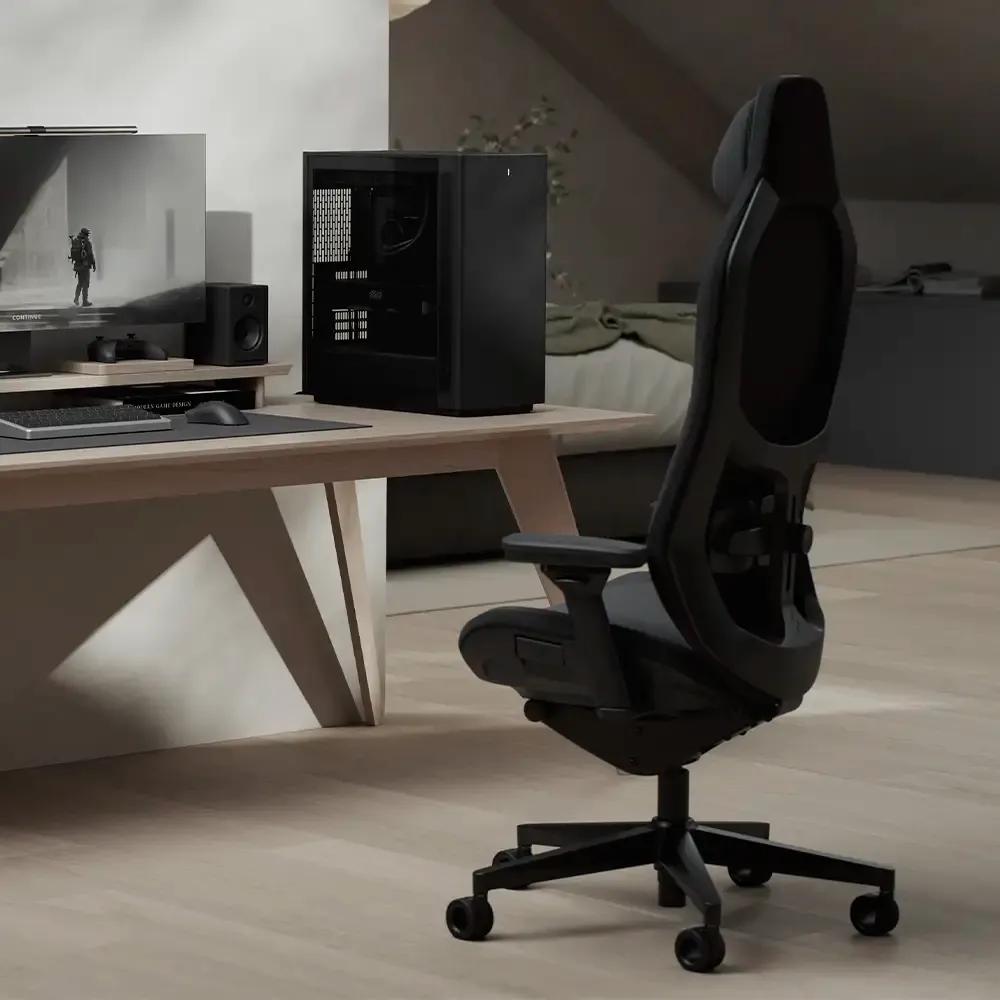 Caixa de Computador FRACTAL DESIGN Define 7 Dark TG Light Tint (Midi Tower - Mini-ITX, ATX, E-ATX - Aço - Preto) — miniatura 2