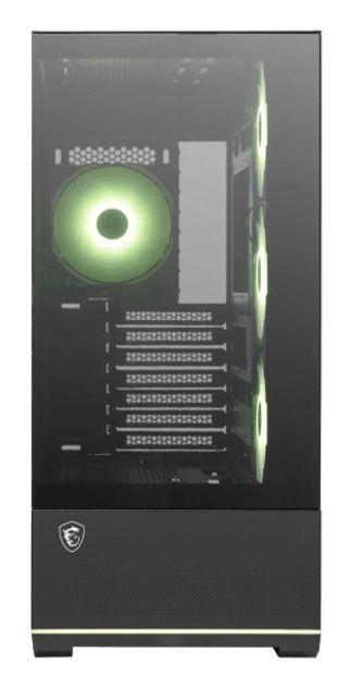 Caixa PC MSI MAG PANO 110R PZ (ATX, micro ATX, Mini-ATX - Midi Tower - Vidro temperado - Preto) — miniatura 2