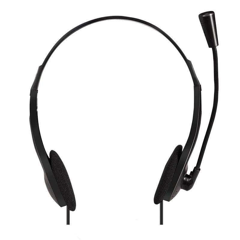 Headset LOGILINK HS0055 (Binaural - Com fios - Supra-aural - Preto), miniatura 2