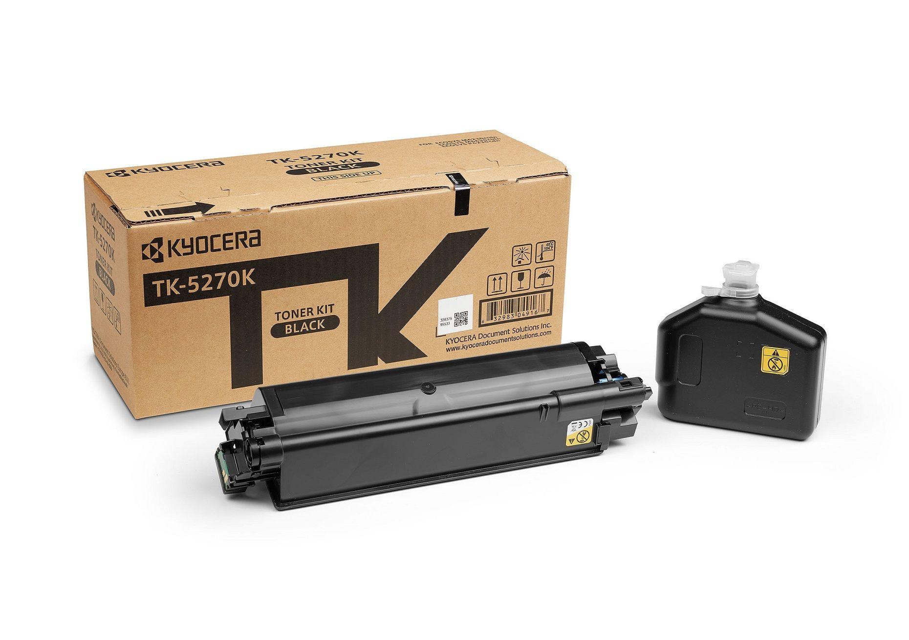 Cartucho de Toner KYOCERA TK-5270K (6000 páginas - Preto) — miniatura 2