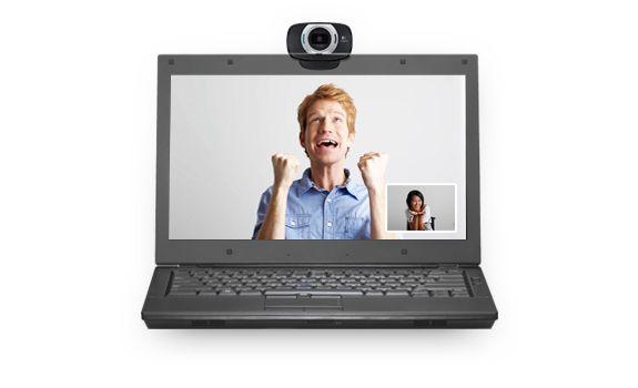 Câmara Web LOGITECH HD C615 (8 MP - 1920 x 1080 pixels - 1080p, 720p - Preto), miniatura 6