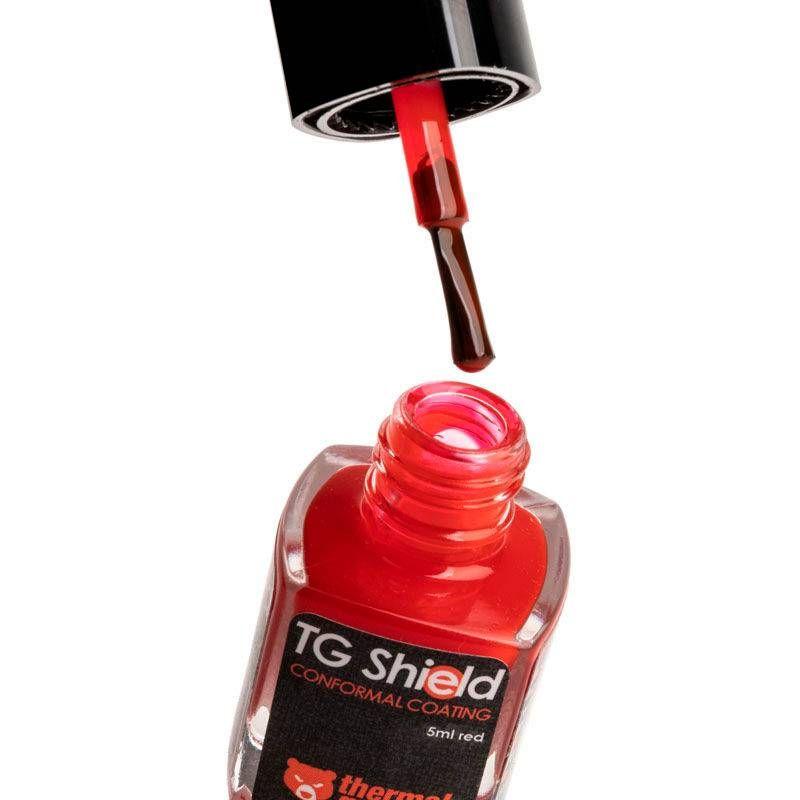 Verniz Protetor de Componentes THERMAL GRIZZLY TG Shield (Anti-congelante - 110 °C - -20 °C - Vermelho) — miniatura 2