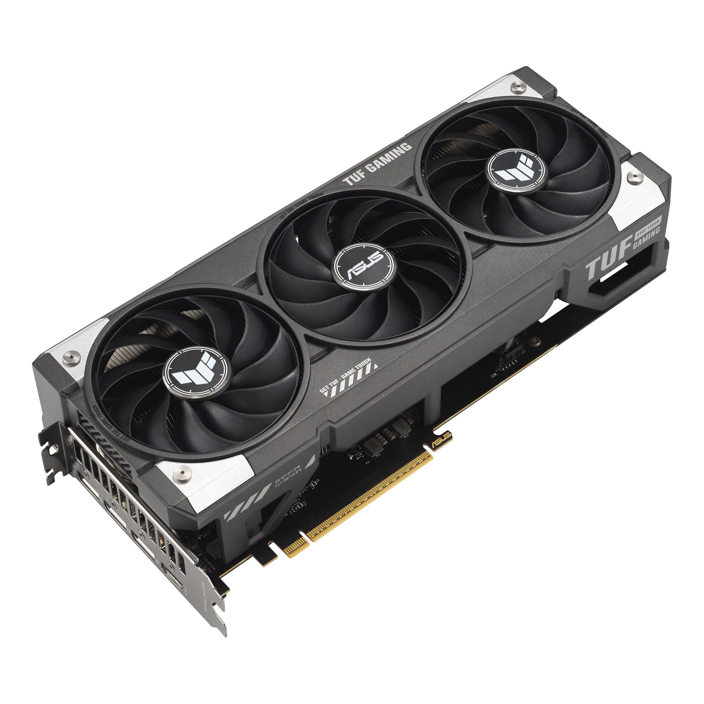 Placa Gráfica ASUS TUF Gaming GeForce RTX 5060 Ti OC (GeForce RTX 5060 Ti - 16 GB - 128 bit - Preto), miniatura 4