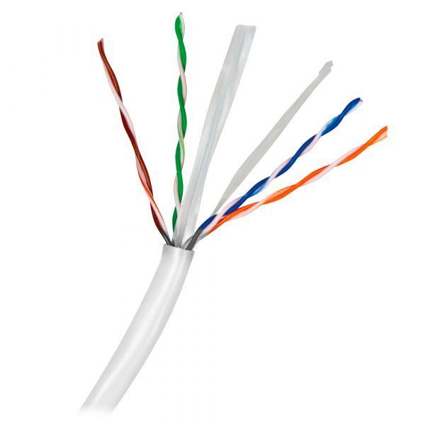 Bobine de Cabo de Rede UNIVIEW UV-UTP6-300-BC24AWG-DCA-B-W (305 m - 6 - Branco/Cinzento), miniatura 2