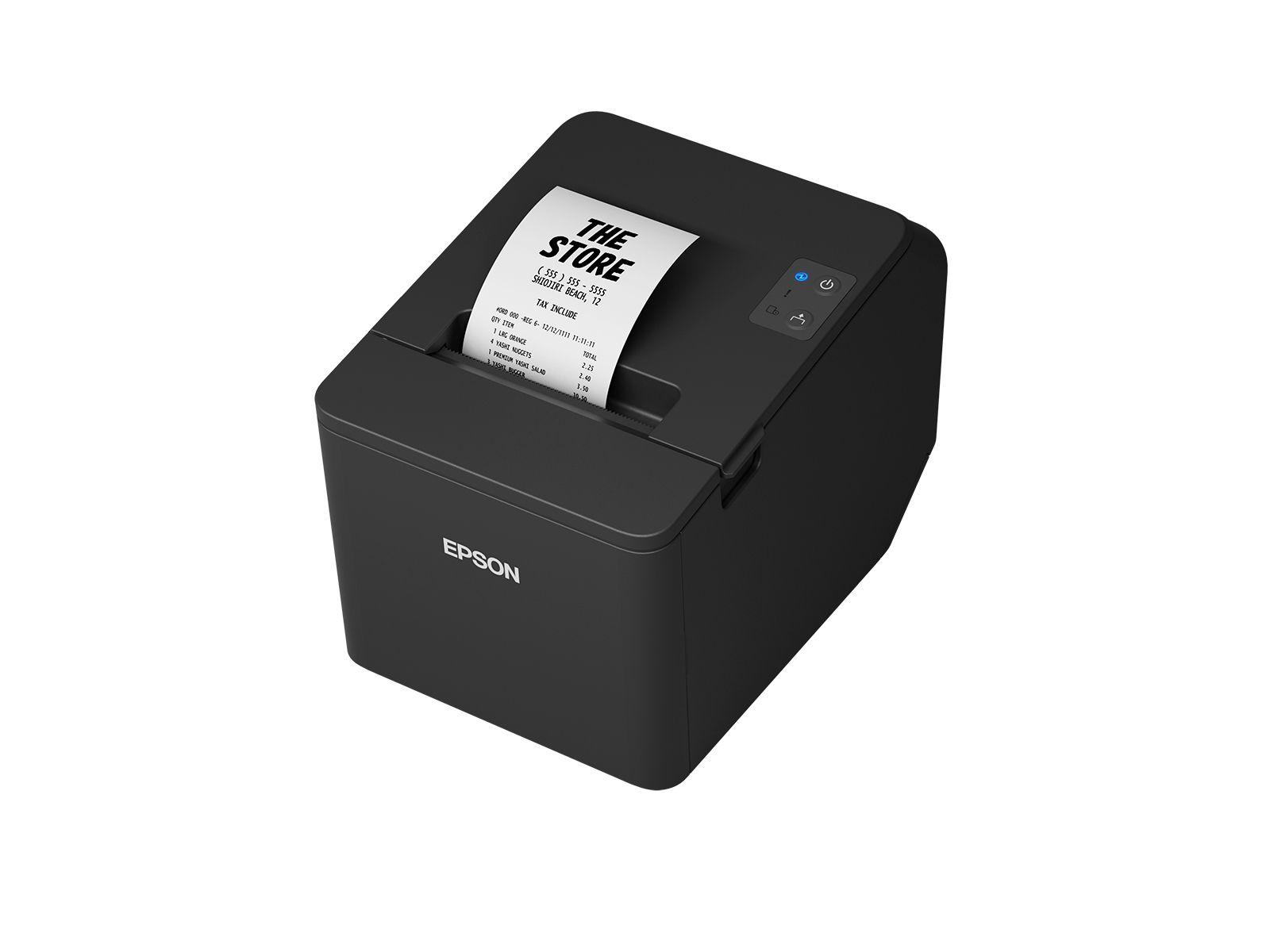 Impressora Térmica de Talões EPSON TM-T20IV-101 (AC - Com fios - Preto), miniatura 3