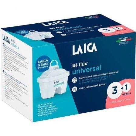 Filtro de Água LAICA BI-FLUX Slim F4T Universal (Pack 3+1 - 4 Unidades)