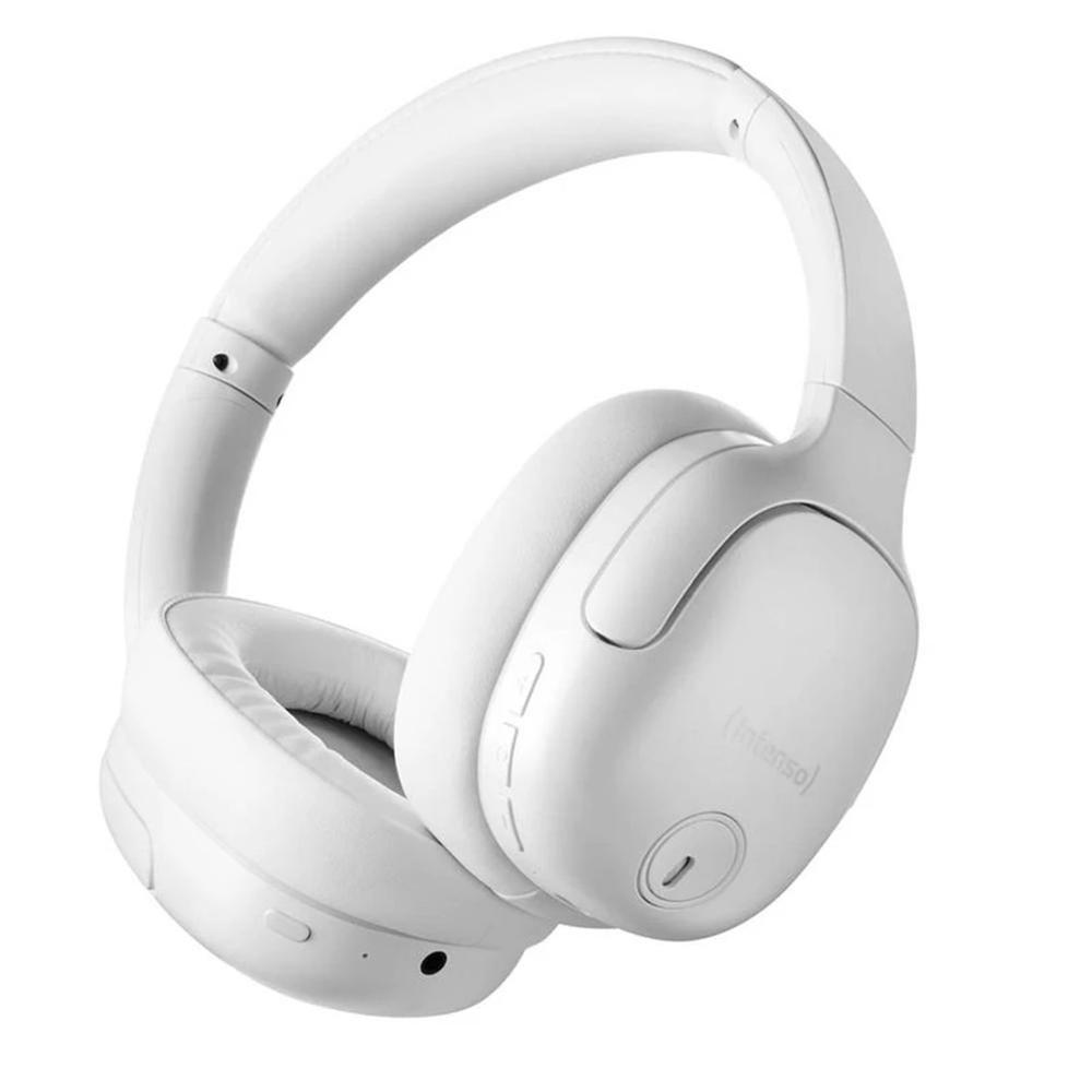 Auscultadores INTENSO O400HA (Binaural - Circum-aural - 4 cm - Branco)