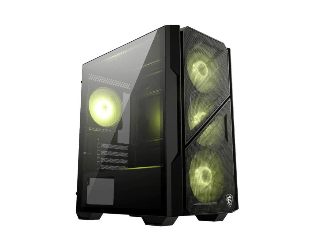 Caixa Micro-ATX MSI MAG FORGE M110R AIRFLOW (Micro ATX, Mini-ITX - Mini Tower - Metal - Preto)
