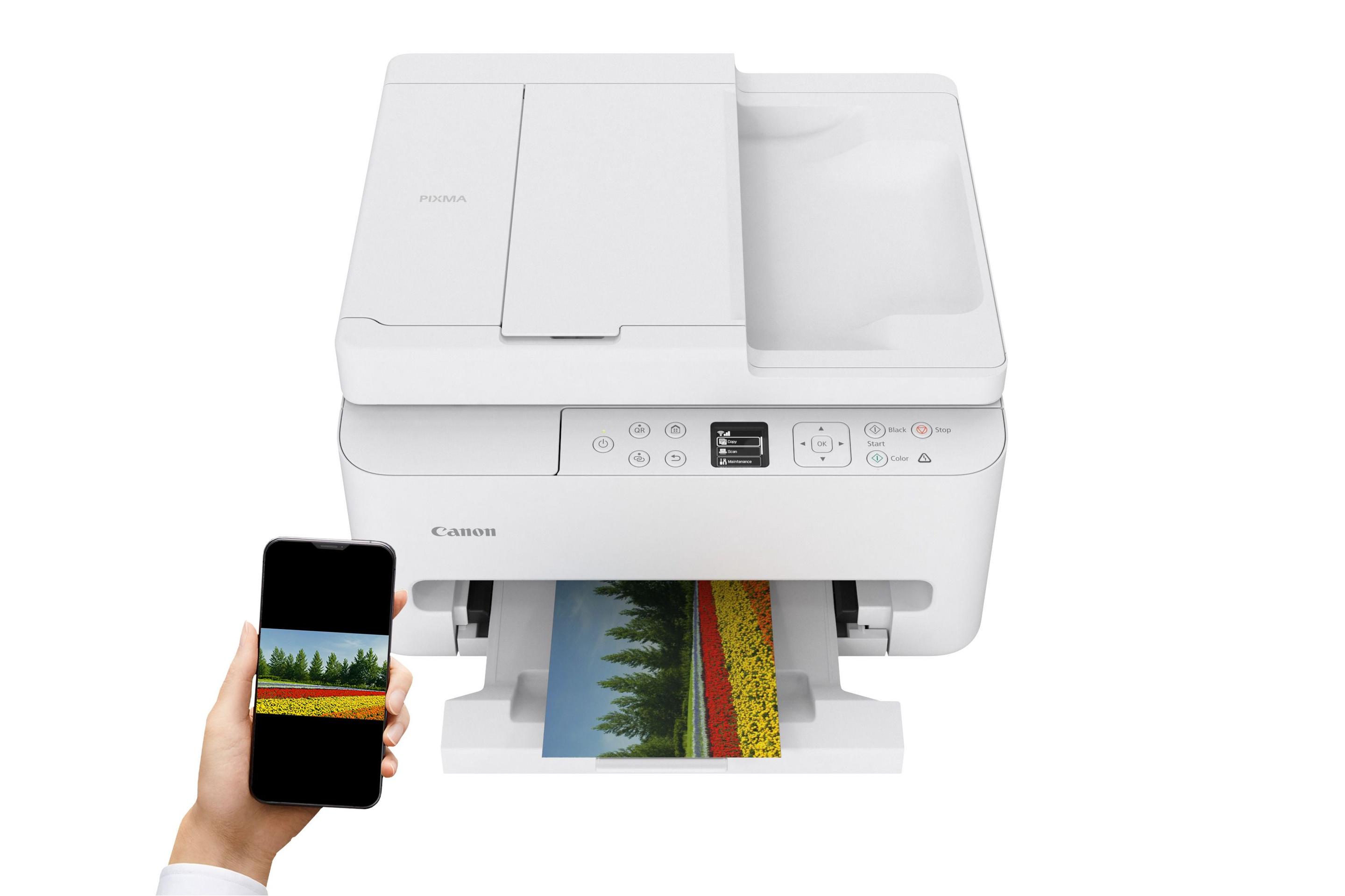 Impressora Multifunções CANON PIXMA TS7550i (A4 - Impressão a cores - 100 folhas - Branco), miniatura 9