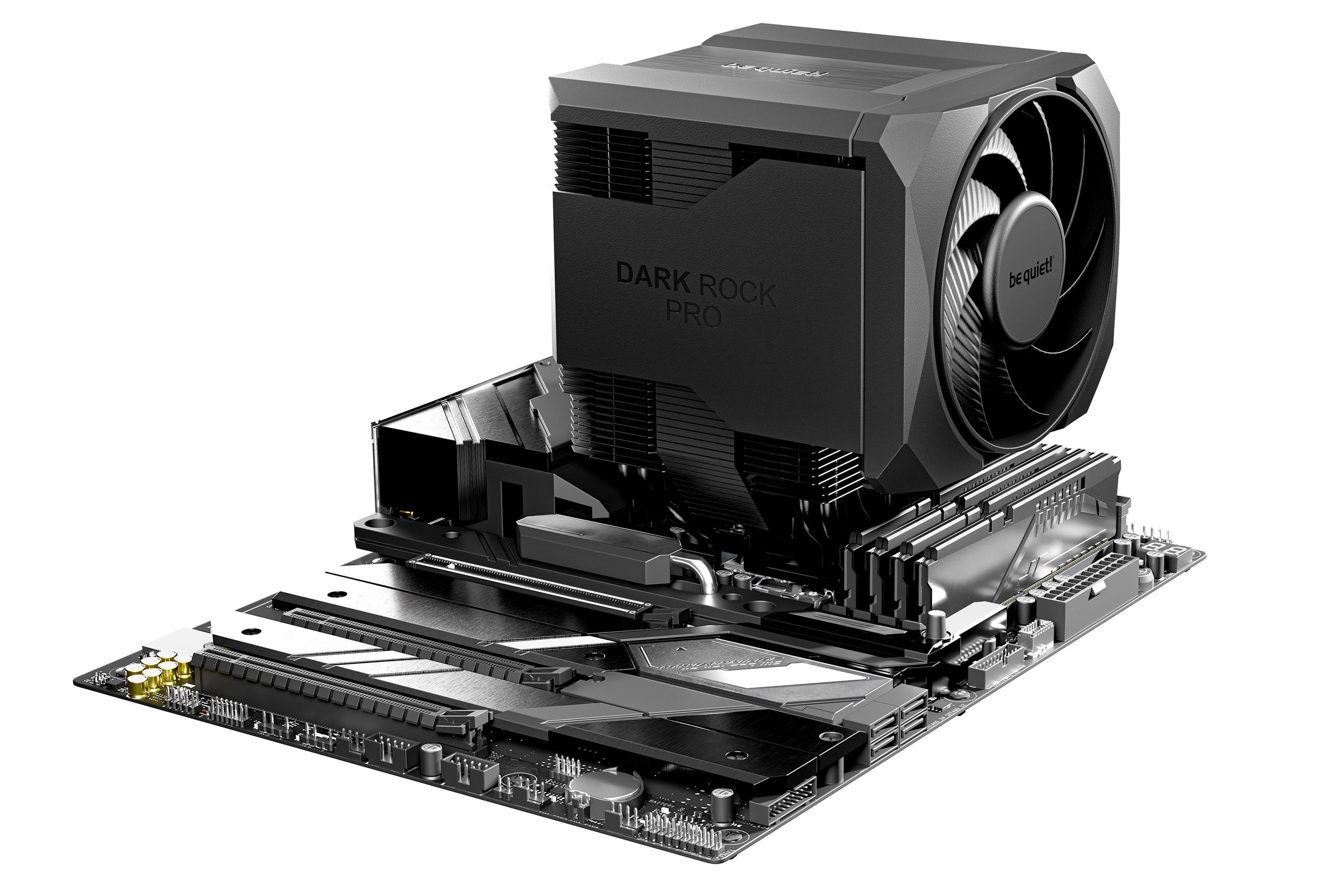 Cooler CPU BE QUIET! Dark Rock Pro 6 (120/135 mm - 2 ventoinhas - 2000 RPM - Preto), miniatura 4