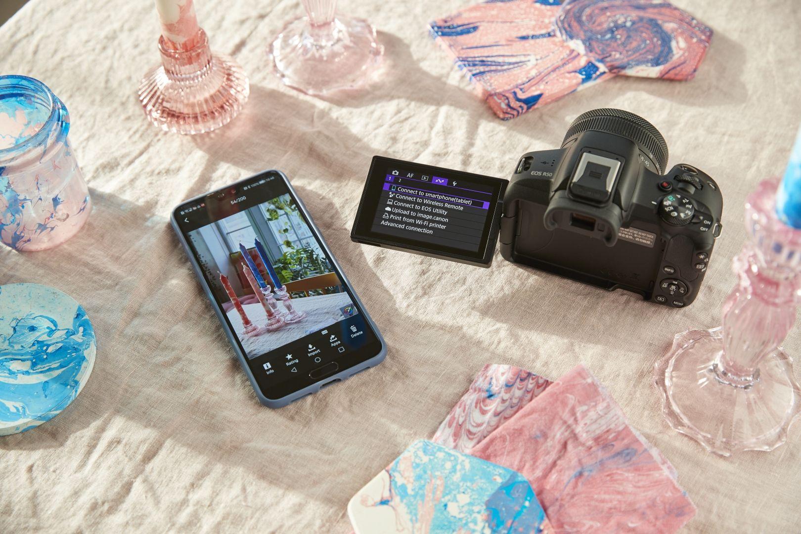 Máquina Fotográfica Mirrorless CANON EOS R50 Kit Duplo (1620000 dot - Preto), miniatura 14