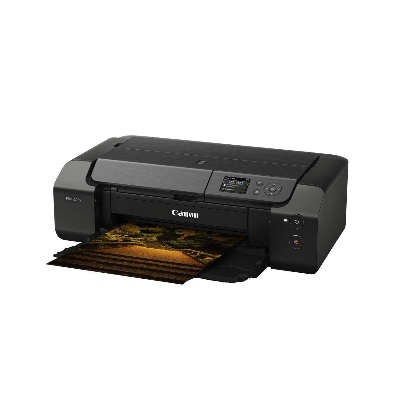 Impressora Fotográfica CANON PIXMA PRO-200S (A3+ - Jato de tinta - WiFi / Bluetooth - Preto), miniatura 3
