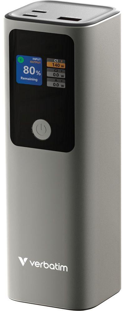 Bateria Externa VERBATIM Charge 'n'Go 32269 (27000 mAh - 99,9 Wh - Até 140 W - Cinzento), miniatura 2