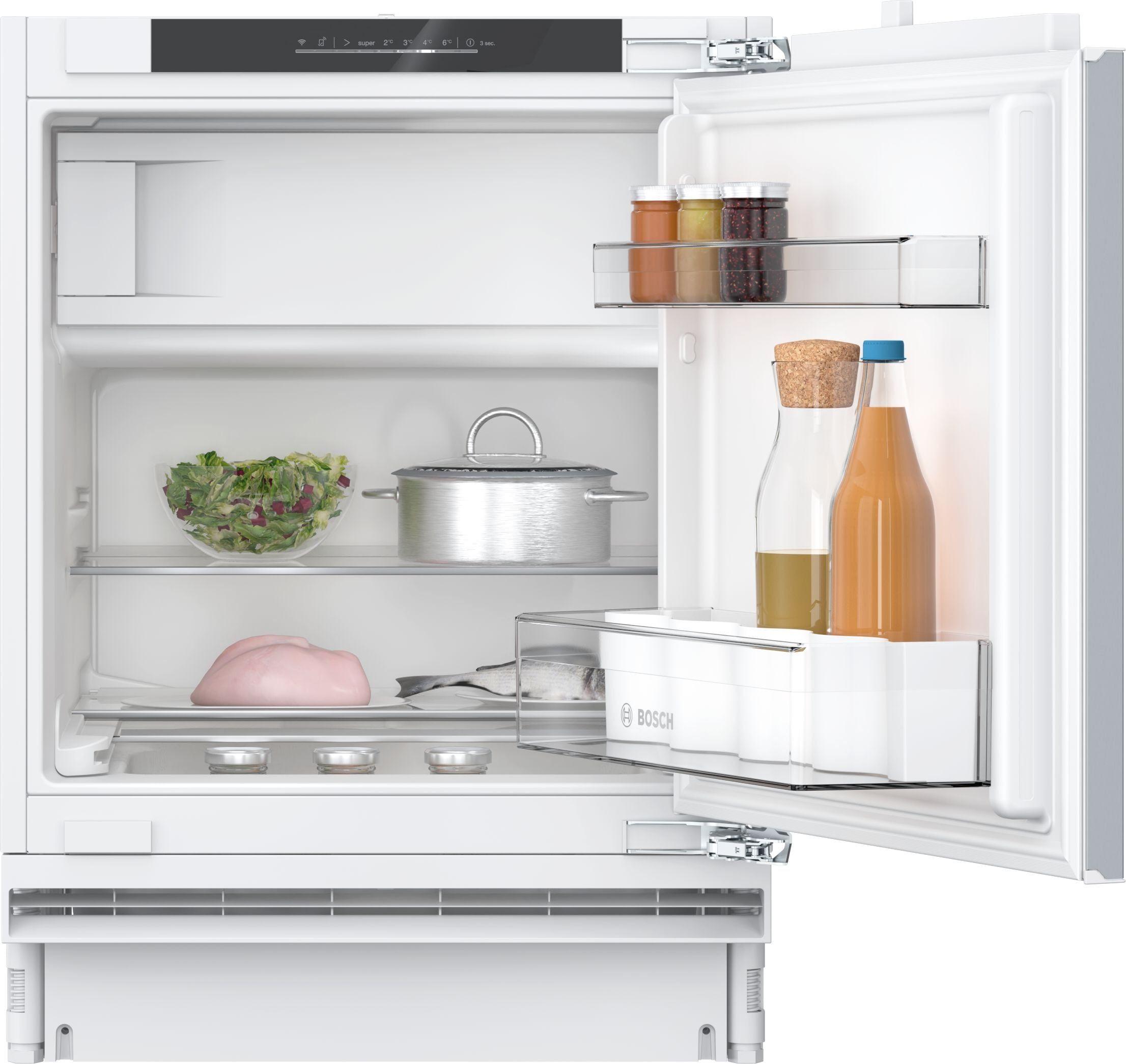 Frigorífico Encastre BOSCH KUL22VFD0 (110 l - Home Connect - 82x59,8x54,8 cm - Branco)