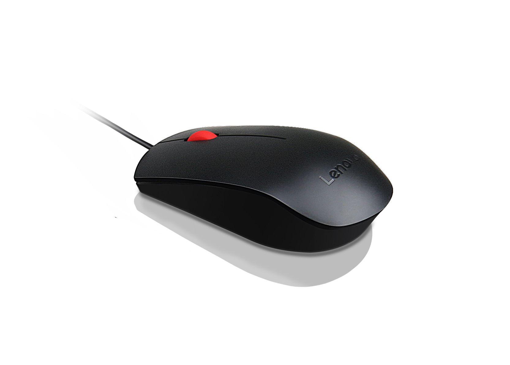 Rato LENOVO Essential Compact USB (Ambidestro - 1600 DPI - Ótico - Preto) — miniatura 3