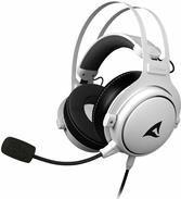 Headset Gaming SHARKOON SKILLER SGH50 (Binaural - Com fios - Circum-aural - Preto e Branco)