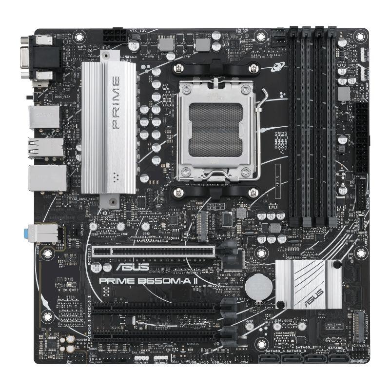 Motherboard ASUS PRIME B650M-A II-CSM (AM5 - AMD Ryzen 7000 Series - micro ATX - Preto)