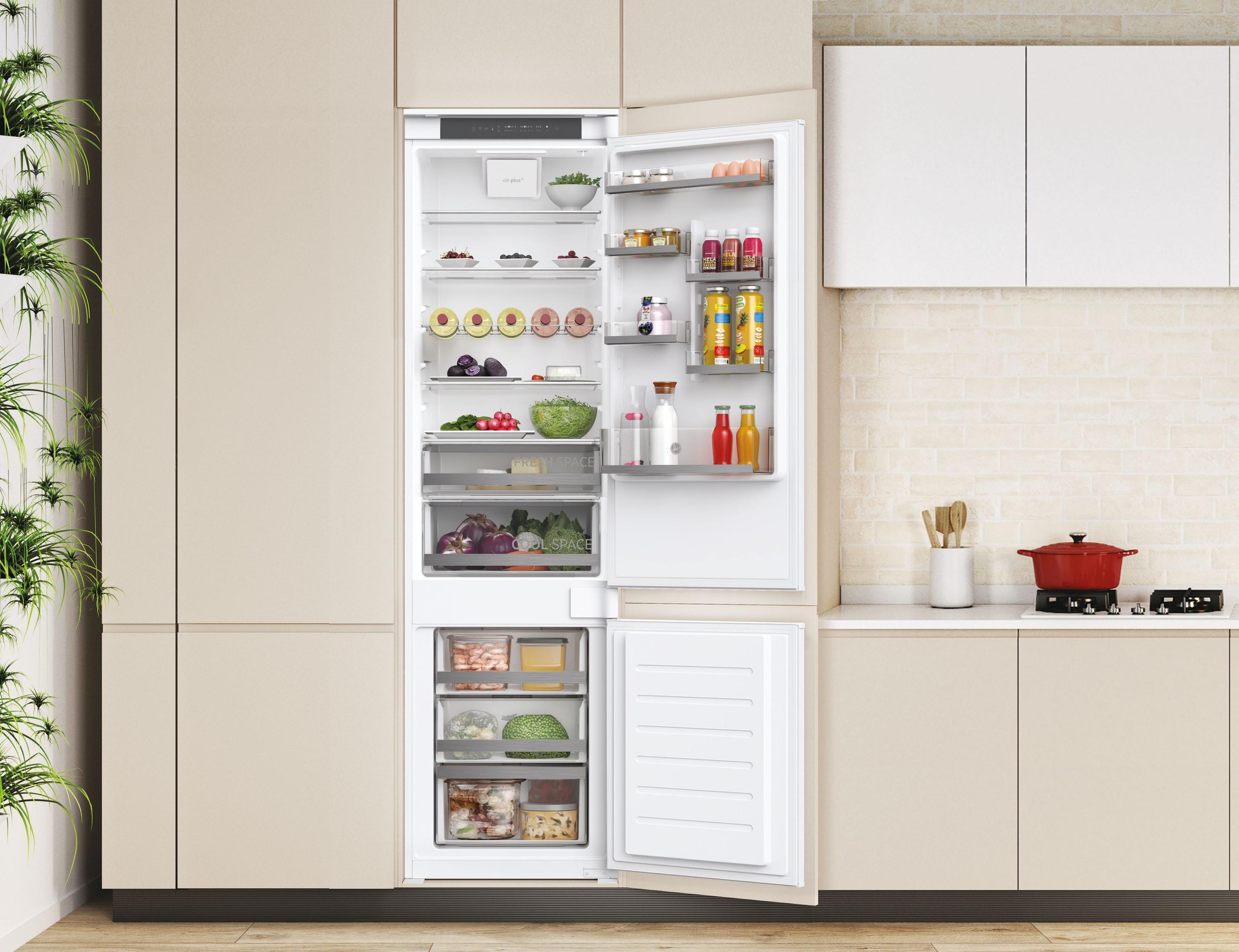 Frigorífico Combinado de Encastre HOOVER HOBL5519EVW (293 L - hOn - 193,5x54x54,5 cm - Branco), miniatura 7