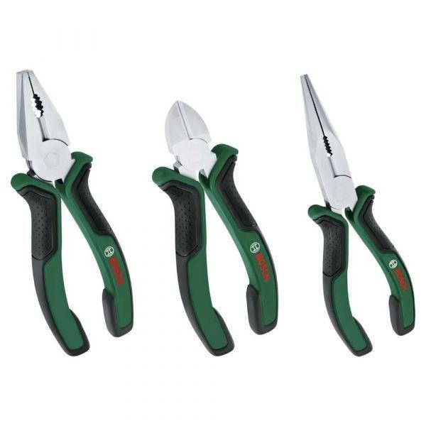 Conjunto de Alicates BOSCH POWERTOOLS 1600A02C0S (Verde/Preto)